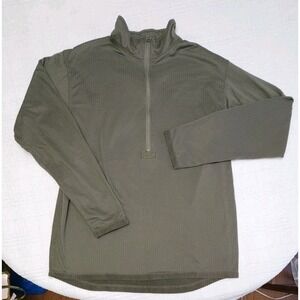 Condor 1/4 Zip Tactical Pullover Mens XXL Green Long Sleeve Patch Pockets